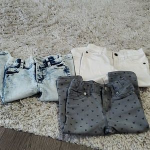 Bundle 3 toddler jeans -18mo